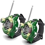 Walkie Talkie Kinder Geschenke, Agenten-Set für Kinder ab 6 Jahren – 7-in-1 Digitaluhr mit Walkie-Talkie-Funktion, Cooles Spionage-Gadget für Jungen und Mädchen für Outdoor-Abenteuer!