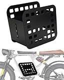 BAOUFF Korb für Super 73 R-Serie, Gepäckträger für Fahrrad Super73 wie RX/Adventure – Schwarz