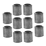 Toyvian 10 Stück Teiliges Eisenkeil mit Rundem Sicherheits Holzgriff Robuste Metallkeile für Spaltäxte Vielseitig für Baumfällung Möbelverstellung und Holzarbeiten Langlebiges Werkzeugkit