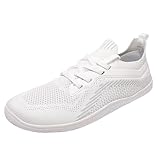 Generisch Wasserschuhe Badeschuhe Neoprenschuhe Herren Damen Aquaschuhe Bequeme Surfschuhe (White Gr.40)