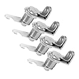 Angoily 4er Set Sicherheitsbriefkastenschlösser Zylinderschlösser Für Aktenschränke Schubladen Und Briefkästen 30mm Robust Und Zuverlässig Für Optimalen Schutz