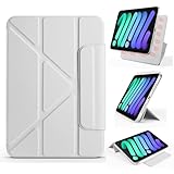 Kompatibel mit iPad Mini 7 (A17 Pro) 2024/Mini 6 2021, 21,1 cm (8,3 Zoll), schlanke, leistungsstarke magnetische Hülle, 4 Standwinkel, stoßfeste Abdeckung mit automatischer Wake-/Sleep-Funktion