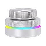 Oreilet Lautstärkeregler RGB-Licht, 2,4 G BT USB C-Anschluss, Multimedia-ControllerKnopf, Externe Lautstärketaste für Computer, Fernbedienung Lautsprecher Audio, PC-Lautstärkeregler