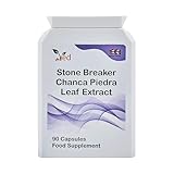 Ved Stone Breaker, Chanca Piedra-Blattextrakt 1500 mg, Unterstützung für Nieren und Leber, Auflösen, Spülen und Reinigen, 90 Kapseln (Vorrat für 30 Tage)
