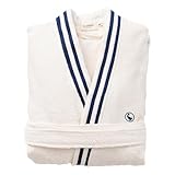 El Ganso Unisex Albornoz Crudo 320gsm Bademantel Ecru S/M, ekrü