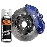 TRISTARcolor 2K Bremssattellack Deep Blue Spraydose Sprühdose Spritzlack Sprühlack 400ml schnelltrocknend