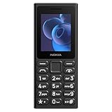 Nokia 105 2G Edition 2025 (Dual-SIM, 1,77' Display, 1000 mAh Akku, 32MB, 3.5mm Kopfhöreranschluss, FM Radio) Charcoal