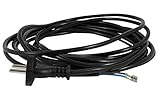 Netzkabel 6 m für Miele Tango Plus Staubsaugerkabel Staubsauger Kabel Ersatzkabel Saugerkabel Anschlusskabel Kabel