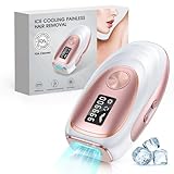 Haarlosy IPL Geräte Haarentfernung mit Kühlfunktion, 999,900 Lichtimpulse, 5 Energiestufen Schmerzfreie IPL Haarentfernung Laser Hair Removal für Frauen, Männer, Intimbereich, Körper und Beine - Rose