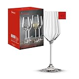 Spiegelau Champagner Gläser 310 ml, 4 Stück, LifeStyle, 4450177, Sektgläser aus Kristallglas, Champagnergläser spülmaschinenfest