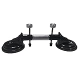 Vakuum Saugnapf Set für Bodenlücken, Fliesen Saughebe, Fliesenheber VakuumProfi Spannwerkzeug aus Aluminium zur Reparatur von Laminat & Fliesen, Saugheber für Glas & Platten mit bis zu 150 kg (2)
