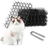 DIFLAX Dornengitter Gegen Katzen, katzenschreck für Garten, Katzenabwehrmatten für draußen, effektive Katzengitter zur Abwehr von Katzen und Anderen Tieren (20 * 15cm)