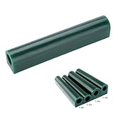 Wachsrohr, Schnitzwachs Ringröhre, Carving Wachs Ringrohr für Schmuck und Ringe zum Schnitzen, Hartwachs, Rohling, Großrohr mit flacher Seite(T250)