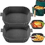 Silikon Backform Für Heißluftfritteuse-Silikonform Für Heißluftfritteuse Backpapier Zuschnitte Airfryer Zubehör Silikonbackformen Air Fryer Aus Silikon Accessories Silikoneinsatz Zubehör