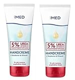 2er Pack. ReAm MED Handcreme UREA 5% Shea Butter Olivenöl 2x 100ml