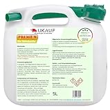UKAUF Steindusche – 5L Steinreiniger & Grünbelagentferner für bis zu 2000 m², Effektiv für Saubere Wege, Pflastersteine, Kiesel und Steinplatten, Biologisch Abbaubar