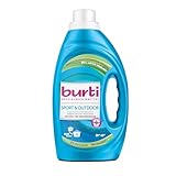 burti Sport & Outdoor Waschmittel flüssig – Flüssigwaschmittel ohne Bleichmittel & Weichspüler – Sportwaschmittel für Wäscheduft - 29 Wäschen