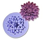 Allforhome Silikon-Form zum Backen und Basteln, Mini-Blume, für Zuckerguss- / Kuchen-Deko, Gießharz, Blütenpaste, Fondant, 5cm