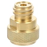 Holibanna 1Satz Adapter Professioneller Schnellanschluss für Gaszylinder für Sprudelndes Wasser für Camping und Grillen Langlebige Materialien