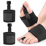 Hammerzehen Korrektur Hammerzehenpolster Zehenschiene Zehenbandage Hammerzehen Zeh Bandage Hallux Bandage Geeignet zur Korrektur von Krummen und Gebrochenen Zehen für Männer und Frauen Geeignet