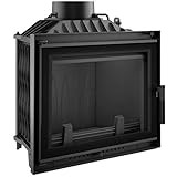 Kratki Kamineinsatz Antek Dekorglasscheibe 10kW keine BImschV2