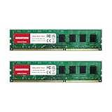 DDR3 RAM: Gigastone RAM, 16 GB (2 x 8 GB), DDR3, 16 GB, DDR3-1600 MHz, PC3-12800, CL11, 1,5 V, UDIMM, 240-polig, ungepuffert, Nicht-ECC, für PC, Computer, Desktop-Speichermodul, RAM-Upgrade-Kit (nur