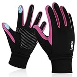 Handschuhe Kinder Softshell Winterhandschuhe Wasserdicht Warme Sporthandschuhe Kinder Reithandschuhe mit Anti-Rutsch Winddicht Fahrradhandschuhe Fleece Radhandschuhe Outdoor Sport für Jungen Mädchen