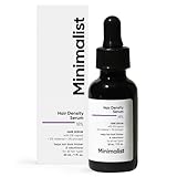 Minimalist Haarwuchs Actives 18% Haarwachstumsserum | Mit Procapil, Capixyl, Redensyl, Anagain & Baicapil zur Haarausfallkontrolle für Männer & Frauen, schwarz | 30 ml