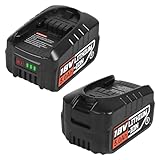 Bsioff 5000mAh 2pack Ersatzakku für Bosch Haus und Garten PBA PSB PSR