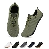 Merdoo Barfuss Schuhe Damen Barfußschuhe Herren Barfuß Sneaker Barefoot Squat Shoes Deadlift Schuhe Minimalistische Walkingschuhe Turnschuhe Grün 42