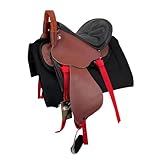 Aiupuyer Sattel, amerikanischer Sattel Pferd Dressursattel Western Sattel Trick Reitsattel Rennsattel Junior Reitsattel Supreme Sattlerei, für Turnier Ranch etc