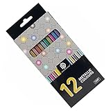 DRESSOOS 1 Satz Farbiges Metallische Buntstifte Bleistift Für Kinder Buntstifte Für Kinder Bleistifte Zeichnen Kinder Bleistifte Bleistift Skizzieren Bleistifte Üben Colorful Hölzern