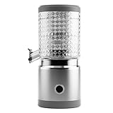 Btstil Zitruspresse Elektrisch Organgenpresse, Tragbare USB Aufladung Saftpresse, 250 ml Juicer Entsafter mit Saftauslass für Orange, Zitronen, Grapefruits, Zitrusfrüchte, Leise & Effizient