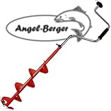Angel-Berger Höhenverstellbarer Eisbohrer zum Eisangeln