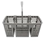 Spülmaschinenkorb - Universeller Besteckkorb Organizer | Geschirrkorb Einsatz mit Trockenfunktion für Spülmaschinen | Nützliches Spülmaschinenzubehör für Küche Haushalt Hotel Besteck Geschirr Aufbewah