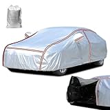 Autoplane Atmungsaktiv für Volvo 240 Wagon (1974-1993),Vollgarage Autoabdeckung Regen Wind Schneefest Sonne Staub Schutz Wasserdicht Autohülle