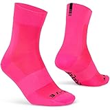 GripGrab Lightweight SL Performance Fahrrad Socken Sommer 1er und 3er Pack Eyecatching 2 Längen Fahrradsocken Kurz Lang