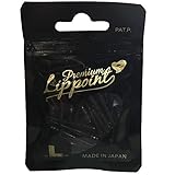 LSTYLE Dartspitzen: Premium Lippoint - Soft Tip Dart Points - 2BA Gewinde - Schwarz