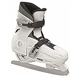 Roces Kinder Schlittschuhe MCK II F Größenverstellbar verstellbar, White Black, 30-35