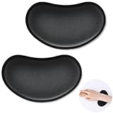 2stück Handballenauflage,Handgelenkauflage,Handballenauflage Maus,Maus Handgelenkauflage,Handauflage Maus Mit Memory-Schaum,Zurentlastung Handgelenks,Für Maus Laptop Computer Arbeit Gaming Büro Zuhau
