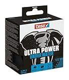 tesa Ultra Power Under Water Repair Tape - Reparaturband für Reparaturen auf trockenen und nassen Oberflächen - wetterbeständig - 1,5 m x 50 mm