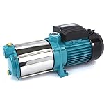 IBO MHI 1300W INOX Gartenpumpe Kreiselpumpe 230V 6000l/h Heben 55m Oberflächenpumpe Hauswasserwerk