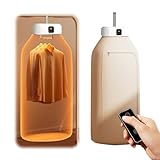 Tragbarer Wäschetrockner, WDKXCN 600W Portable Clothes Dryer, Faltbarer Elektrischer Wärmepumpentrockner mit Fernbedienung und Timer, Tragbarer Trockner für Wohnmobile Reisen Hotel, Schnelltrocknend