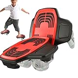 -Skateboard - Anfänger-Skateboard, rutschfeste Road | Drift-Skates-Platte | High Rebound Skate Plates Mit Pu-Rädern, Board Split Skateboard, Zum Rutschen Im Freien