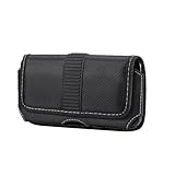 PJKHJUY Handytasche Gürtel Universal Handy Tasche Smartphone Oxford Tuch Gürtel Clip Taille Tasche(5.8-6.1 inch)