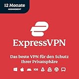 ExpressVPN | 12 Monate, Kompatibel mit allen Geräten, Digitaler Code