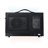 Computer-Host-Box, belüftetes Gehäuse, robuster Rahmen, Desktop-PC-Gehäuse für Büropersonal, Heimspieler, Studenten, Einzelbenutzer, kompakte Workstation-Setup, professioneller, moderner