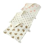 YiNLuax 3 x Handtuch für empfindliche Haut, weiches und saugfähiges Handtuch für Neugeborene, Spucktuch, Baumwoll-Waschlappen, sanftes Gesichtshandtuch für Babys