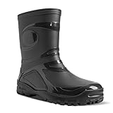 DEMAR Gummistiefel Regenstiefel für Freizeit, Garten etc. Young-2 (42, schwarz)