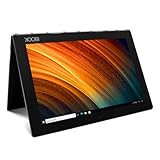 Lenovo 2-in-1 Tablet mit Tastatur - Yoga Book YB1-X91F | 10,1 Zoll Full HD Touchscreen Display | Intel QuadCore CPU | Windows【 512 GB Speicher 】 microHDMI Kamera WLAN Bluetooth GPS (Generalüberholt)